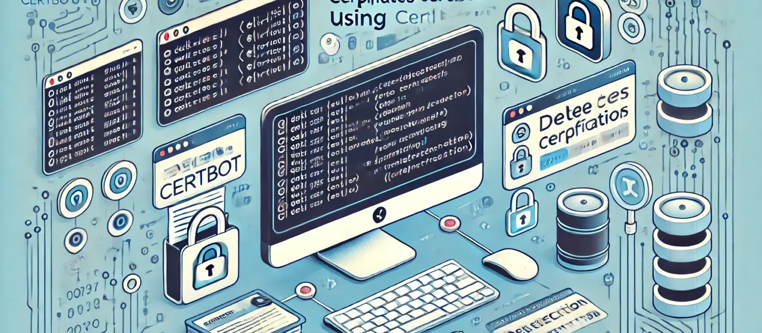 快速學會使用 Certbot 刪除憑證
